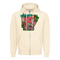 Sandshell arkansas Zipper Hoodie - SublimationCraftShop