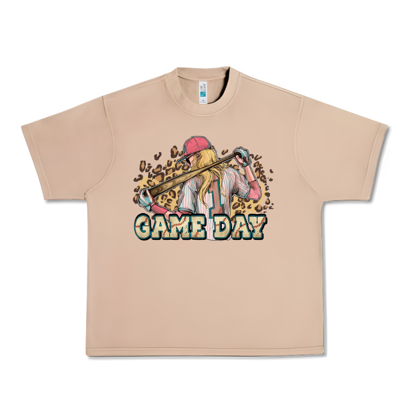 Game Day Baseball Leopard Urban Heavy Tee by HowdyJamesFarm | Teevron