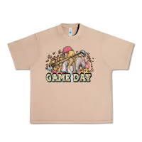 Burro game day baseball leopard Urban Heavy Tee - HowdyJamesFarm