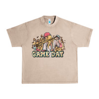 French Oak game day baseball leopard Urban Heavy Tee - HowdyJamesFarm