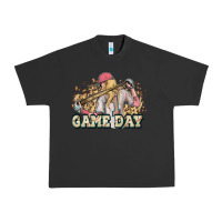 Pigment Black game day baseball leopard Urban Heavy Tee - HowdyJamesFarm