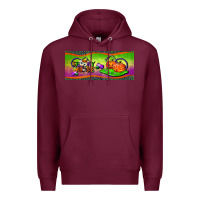 Burgundy one spooky nurse 15 oz mug Premium Hoodie - BundleAndBundleShop