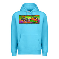 Ocean Blue one spooky nurse 15 oz mug Premium Hoodie - BundleAndBundleShop