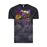 Cloud Black I dig Mardi Gras Vintage Tee - HowdyJamesFarm