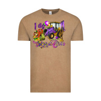 Vintage Coffee I dig Mardi Gras Vintage Tee - HowdyJamesFarm