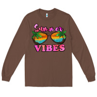Chestnut Summer Vibes Long Sleeve Tee - Jasminsmagicworld