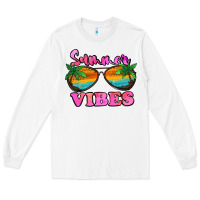 White Summer Vibes Long Sleeve Tee - Jasminsmagicworld