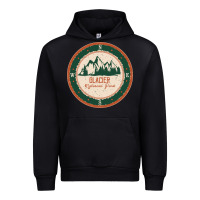 Black Glacier National Park Urban Hoodie - minhPixels