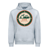 Heather Grey Glacier National Park Urban Hoodie - minhPixels