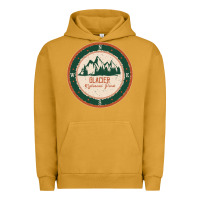 Pigment Peanut Butter Glacier National Park Urban Hoodie - minhPixels