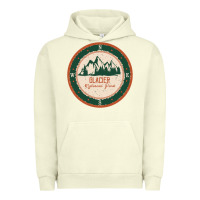 Pigment Pistachio Glacier National Park Urban Hoodie - minhPixels
