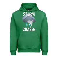 Emerald Kids Storm Chaser Boys Storm Hunter Tornado Gift Urban Hoodie - minhPixels