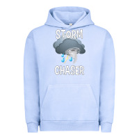 Pigment Grape Ice Kids Storm Chaser Boys Storm Hunter Tornado Gift Urban Hoodie - minhPixels