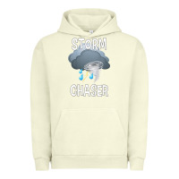 Pigment Pistachio Kids Storm Chaser Boys Storm Hunter Tornado Gift Urban Hoodie - minhPixels