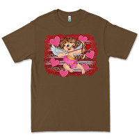 Cacao valentine's day cupid heart Premium Tee - RanaPortraitStore