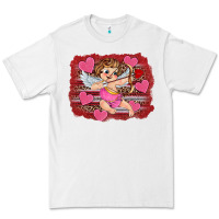 White valentine's day cupid heart Premium Tee - RanaPortraitStore