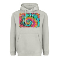 Moon Dust tie dye leopard cowhide glitter background Heavyweight Hoodie - Artiststas