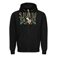 Black show mom Zipper Hoodie - SublimationCraftShop