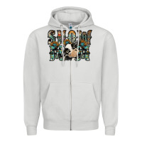 Dove Grey show mom Zipper Hoodie - SublimationCraftShop