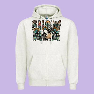 Show Mom Zipper Hoodie Designed By Sublimationcraftshop