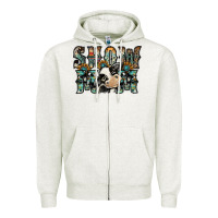 Oatmeal Heather show mom Zipper Hoodie - SublimationCraftShop