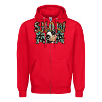 Red show mom Zipper Hoodie - SublimationCraftShop