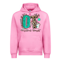 Fuchsia Pink ot occupational therapist Urban Hoodie - AdoDesignShop