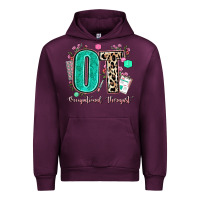 Mauve Wine ot occupational therapist Urban Hoodie - AdoDesignShop