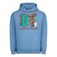 Pigment Pebble Blue ot occupational therapist Urban Hoodie - AdoDesignShop