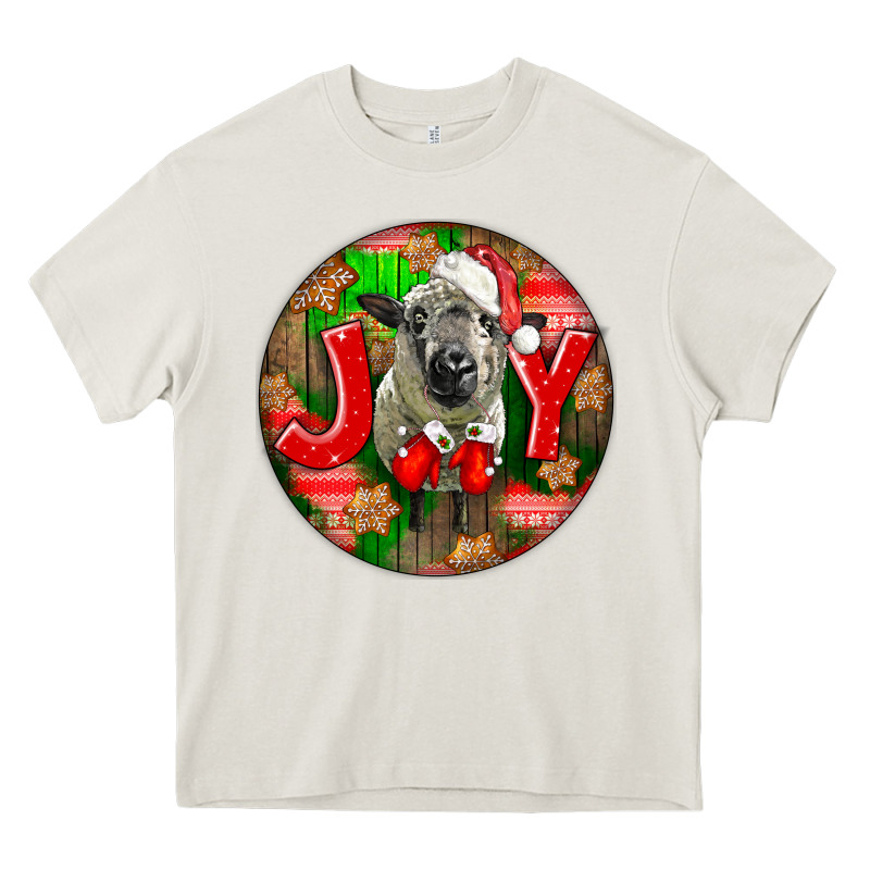 Christmas Hampshire Sheep Heavy Core Tee by LillyAllenDesigns | Teevron