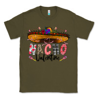 Army Green festive sombrero and nacho art Classic Tee - CowhideDigitalArt