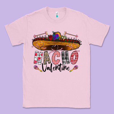 Festive Sombrero And Nacho Art Classic Tee Designed By Cowhidedigitalart