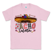 Bubblegum Pink festive sombrero and nacho art Classic Tee - CowhideDigitalArt