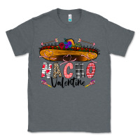 Charcoal Heather festive sombrero and nacho art Classic Tee - CowhideDigitalArt