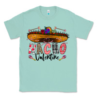 Seafoam festive sombrero and nacho art Classic Tee - CowhideDigitalArt