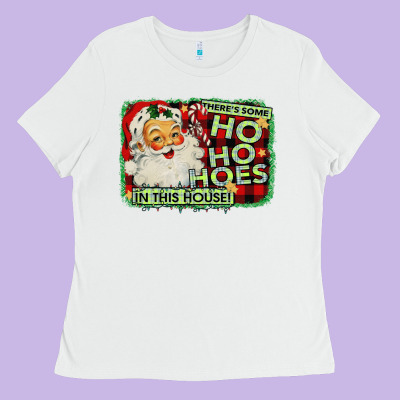 Funny Christmas Santa Ladies Tee Designed By Bettercallsaul