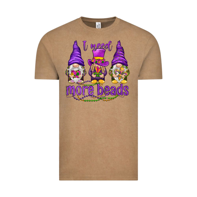 I Need More Beads With Gnomies Vintage Tee by HowdyJamesFarm | Teevron