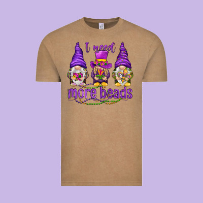 I Need More Beads With Gnomies Vintage Tee Designed By Howdyjamesfarm