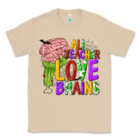 Mushroom All Teacher Love Brains Classic Tee - texasbilliewilder