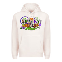 Pale Pink one spooky nurse Premium Hoodie - BundleAndBundleShop