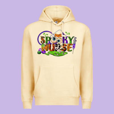 One Spooky Nurse Premium Hoodie Designed By Bundleandbundleshop