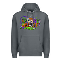 Rock one spooky nurse Premium Hoodie - BundleAndBundleShop