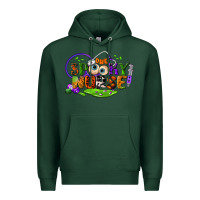 Sports Green one spooky nurse Premium Hoodie - BundleAndBundleShop