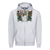 Heather Grey show mom sheep Zipper Hoodie - SublimationCraftShop