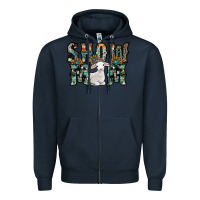 Navy show mom sheep Zipper Hoodie - SublimationCraftShop