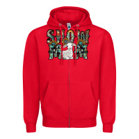 Red show mom sheep Zipper Hoodie - SublimationCraftShop