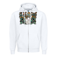 White show mom sheep Zipper Hoodie - SublimationCraftShop