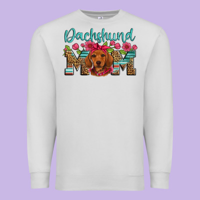 Dachshund Mom Premium Sweatshirt Designed By Artiststas