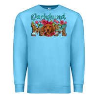 Ocean Blue dachshund mom Premium Sweatshirt - Artiststas