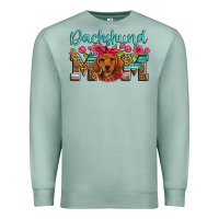 Seafoam dachshund mom Premium Sweatshirt - Artiststas